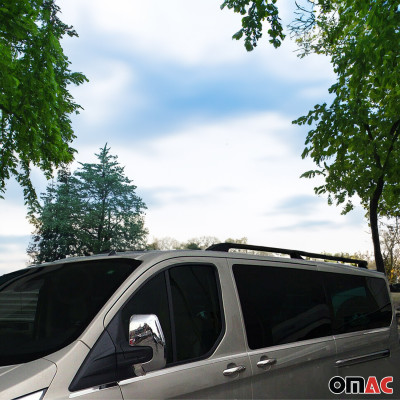 Barras de techo para FIAT FIORINO QUBO  Sport Alu Black 2 Pcs