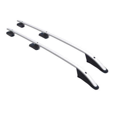 Barras de techo para FORD TOURNEO CUSTOM 2012- L2 Long  Sport Alu Gray 2 Pcs