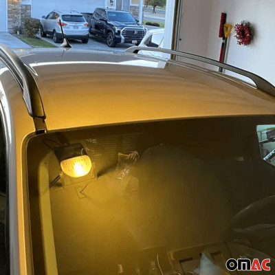 Barras de techo para NISSAN NAVARA D23 DOUBLE CAB 2016-  Solid (Adhesivo) Alu Black 2 Pcs