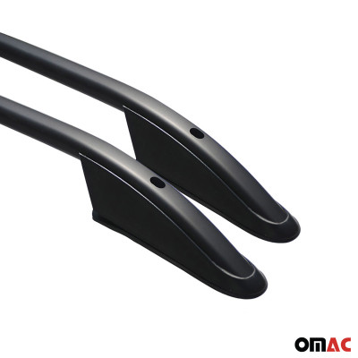 Barras de techo para PEUGEOT PARTNER 1996-2008  Sport Alu Black 2 Pcs