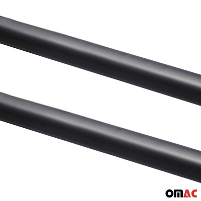 Barras de techo para PEUGEOT PARTNER 1996-2008  Sport Alu Black 2 Pcs