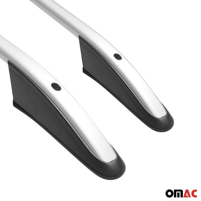 Barras de techo para VW CADDY 2021- L2  Elegance Alu Gray 2 Pcs