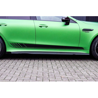 Faldones laterales para Mercedes Benz AMG GT43+53 , 4-türig Coupe, X290