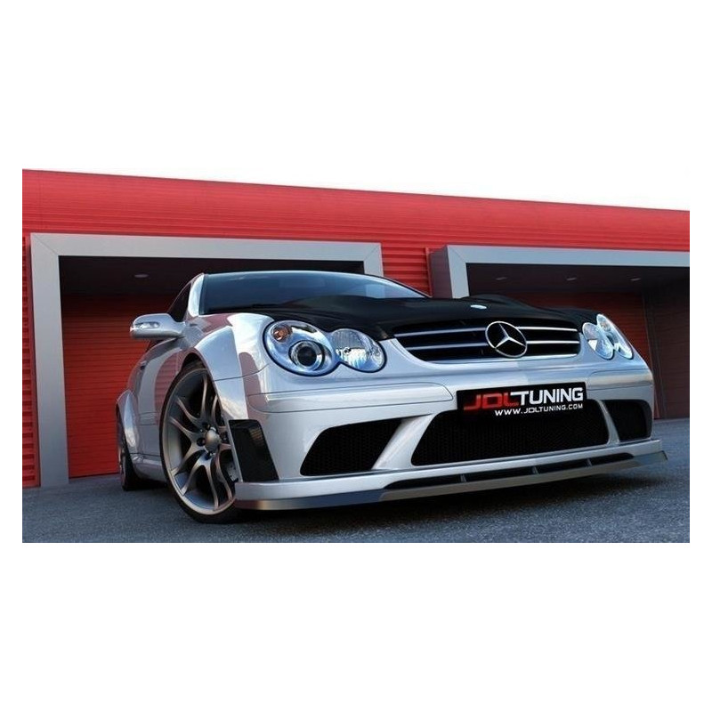 BODYKIT + BONNET MERCEDES CLK W209 BLACK SERIES LOOK