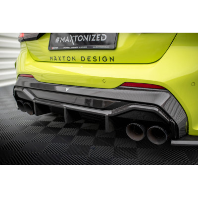 Carbon Fiber Difusor trasero para   + Milltek Sport Exhaust BMW 1 F40 M135i