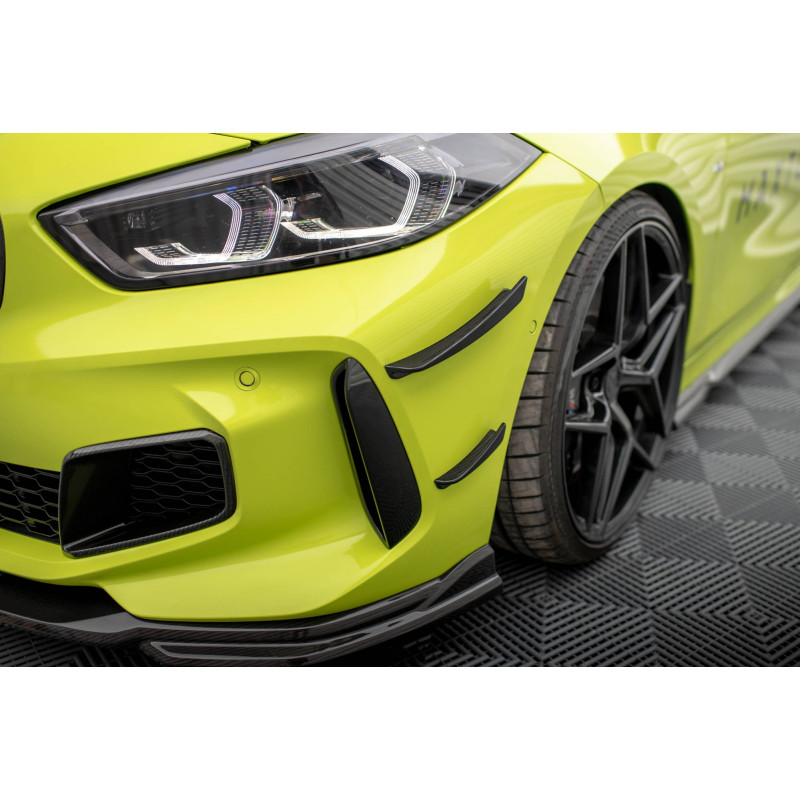 Carbon Fiber Spoiler delantero para Wings (Canards)  BMW 1 M-Pack /  M135i / 128ti F40