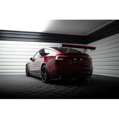 Carbon Spoiler + LED Tesla Model 3