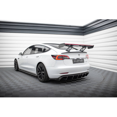 Carbon Spoiler + LED Tesla Model 3