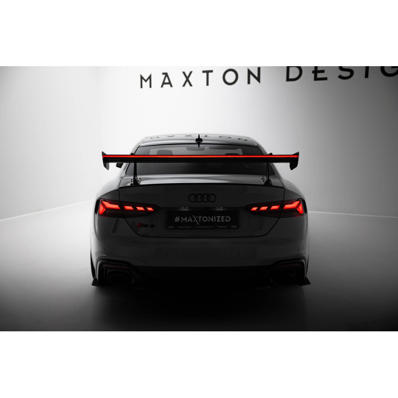 Carbon Spoiler para + LED Audi A5 / A5 S-Line / S5 / RS5 Coupe F5 / F5 Facelift
