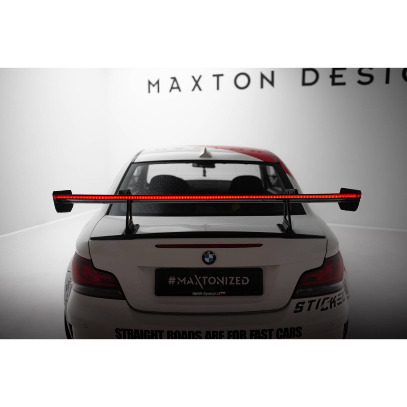 Carbon Spoiler para + LED BMW 1 M E82