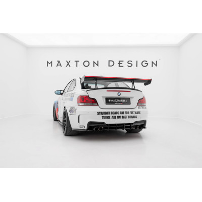 Carbon Spoiler para + LED BMW 1 M E82