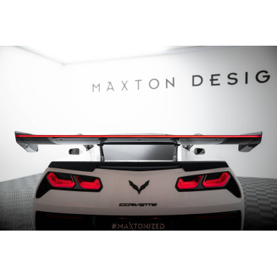 Carbon Spoiler para + LED Chevrolet Corvette Stingray / Grand Sport C7