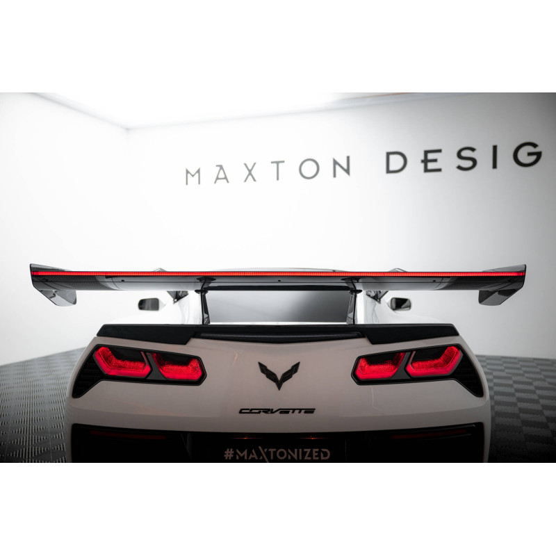 Carbon Spoiler para + LED Chevrolet Corvette Stingray / Grand Sport C7