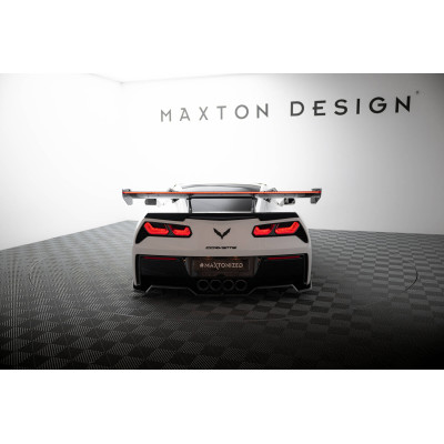 Carbon Spoiler para + LED Chevrolet Corvette Stingray / Grand Sport C7