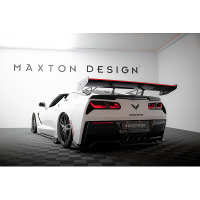 Carbon Spoiler para + LED Chevrolet Corvette Stingray / Grand Sport C7