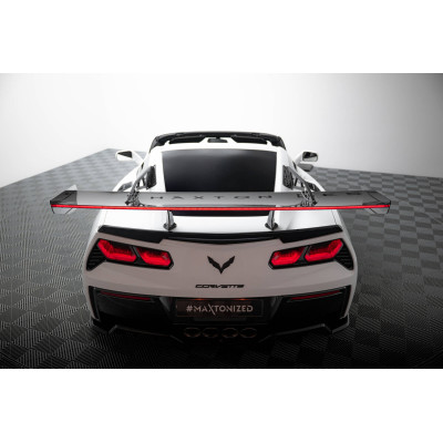 Carbon Spoiler para + LED Chevrolet Corvette Stingray / Grand Sport C7