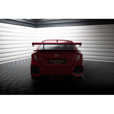 Carbon Spoiler para + LED Honda Civic SI Mk10