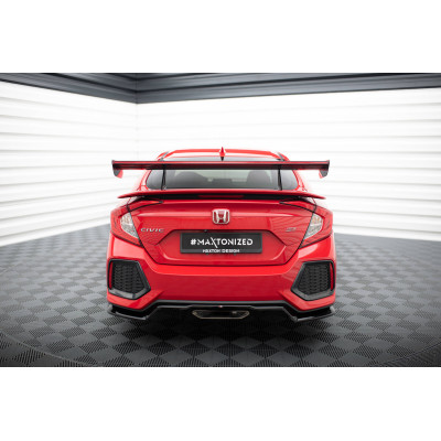 Carbon Spoiler para + LED Honda Civic SI Mk10