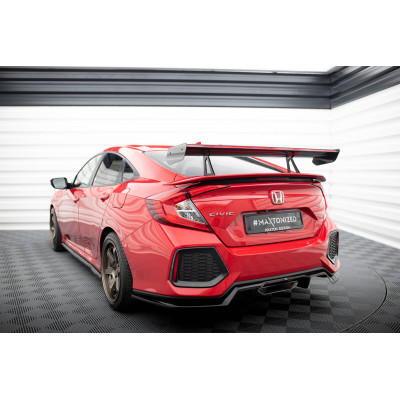 Carbon Spoiler para + LED Honda Civic SI Mk10