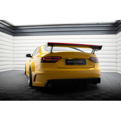 Carbon Spoiler para + LED Audi A5 Coupe 8T