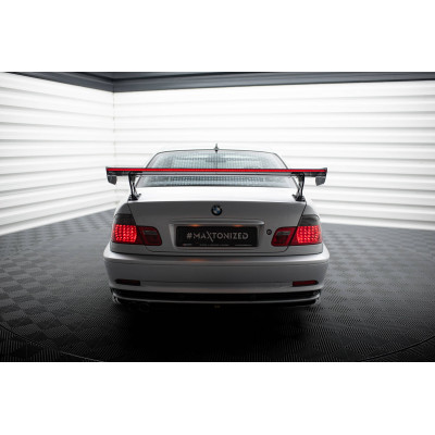 Carbon Spoiler para + LED BMW 3 Coupe E46