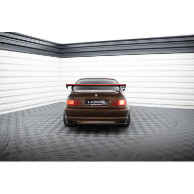 Carbon Spoiler para + LED BMW 3 Coupe E46