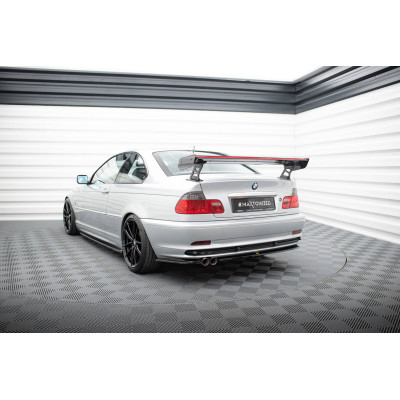 Carbon Spoiler para + LED BMW 3 Coupe E46