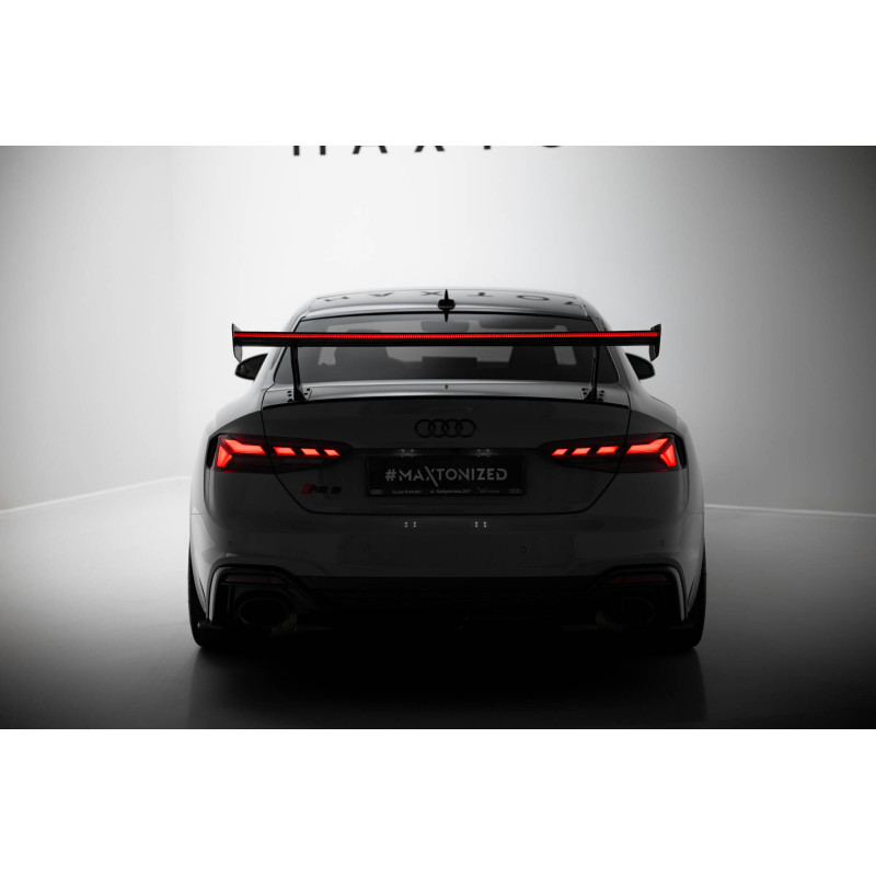 Carbon Spoiler para  + LED Audi A5 / A5 S-Line / S5 / RS5 Coupe F5 / F5 Facelift