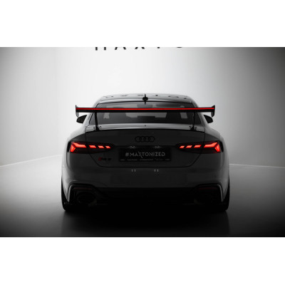 Carbon Spoiler para  + LED Audi A5 / A5 S-Line / S5 / RS5 Coupe F5 / F5 Facelift