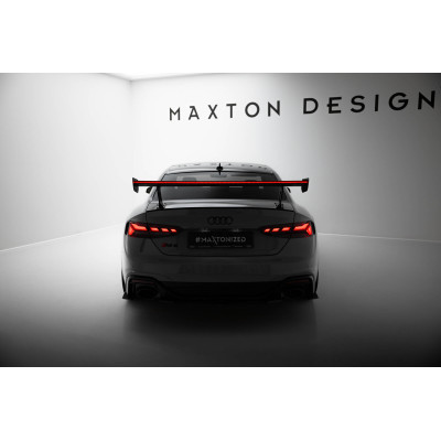 Carbon Spoiler para  + LED Audi A5 / A5 S-Line / S5 / RS5 Coupe F5 / F5 Facelift