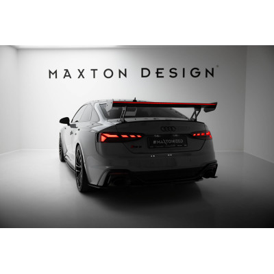 Carbon Spoiler para  + LED Audi A5 / A5 S-Line / S5 / RS5 Coupe F5 / F5 Facelift