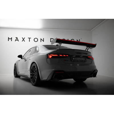 Carbon Spoiler para  + LED Audi A5 / A5 S-Line / S5 / RS5 Coupe F5 / F5 Facelift