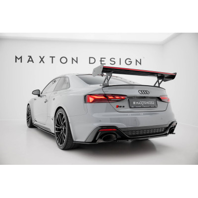 Carbon Spoiler para  + LED Audi A5 / A5 S-Line / S5 / RS5 Coupe F5 / F5 Facelift