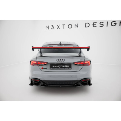 Carbon Spoiler para  + LED Audi A5 / A5 S-Line / S5 / RS5 Coupe F5 / F5 Facelift