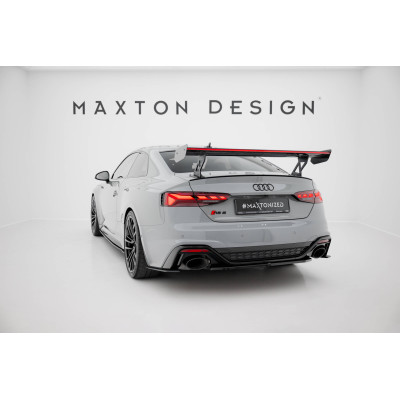 Carbon Spoiler para  + LED Audi A5 / A5 S-Line / S5 / RS5 Coupe F5 / F5 Facelift