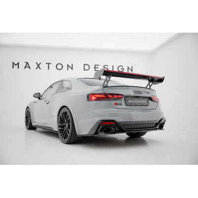 Carbon Spoiler para  + LED Audi A5 / A5 S-Line / S5 / RS5 Coupe F5 / F5 Facelift