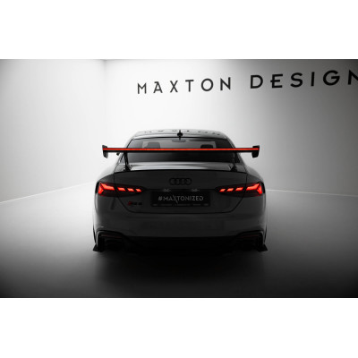 Carbon Spoiler para  + LED Audi A5 / A5 S-Line / S5 / RS5 Coupe F5 / F5 Facelift