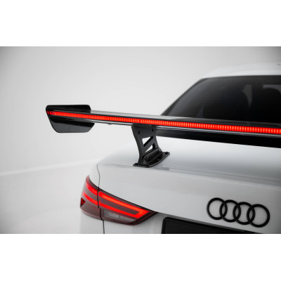 Carbon Spoiler para + LED Audi A3 / A3 S-Line / S3 / RS3 Sedan 8V / 8V Facelift