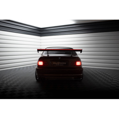 Carbon Spoiler para + LED BMW 3 Coupe E46