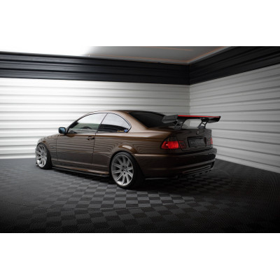 Carbon Spoiler para + LED BMW 3 Coupe E46