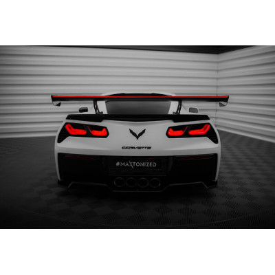 Carbon Spoiler para + LED Chevrolet Corvette Stingray / Grand Sport C7