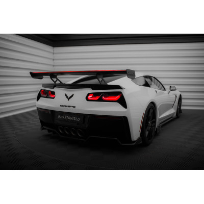 Carbon Spoiler para + LED Chevrolet Corvette Stingray / Grand Sport C7