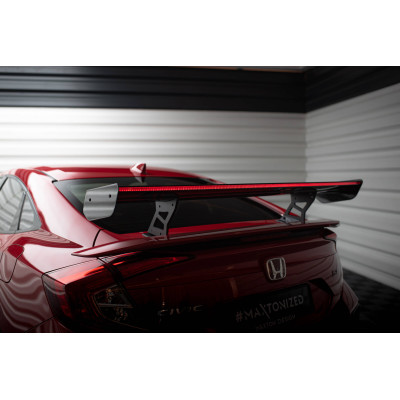 Carbon Spoiler para + LED Honda Civic SI Mk10