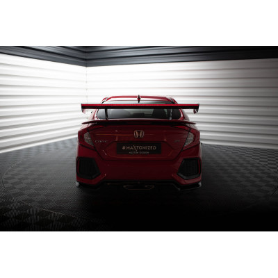 Carbon Spoiler para + LED Honda Civic SI Mk10