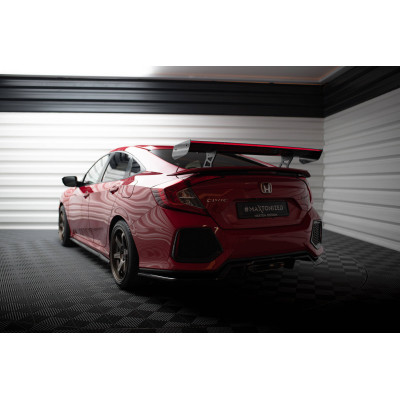 Carbon Spoiler para + LED Honda Civic SI Mk10