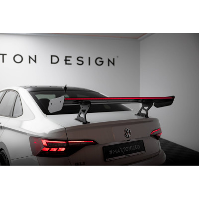 Carbon Spoiler para + LED Volkswagen Jetta GLI Mk7