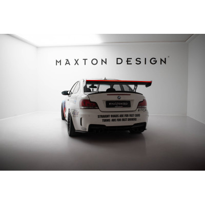 Carbon Spoiler para  + LED BMW 1 M E82