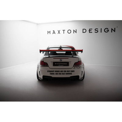 Carbon Spoiler para  + LED BMW 1 M E82