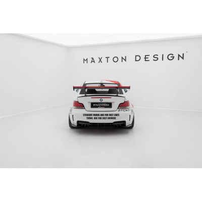 Carbon Spoiler para  + LED BMW 1 M E82