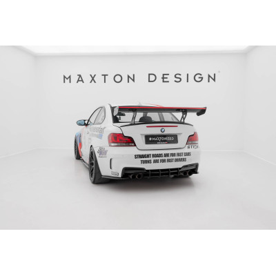 Carbon Spoiler para  + LED BMW 1 M E82